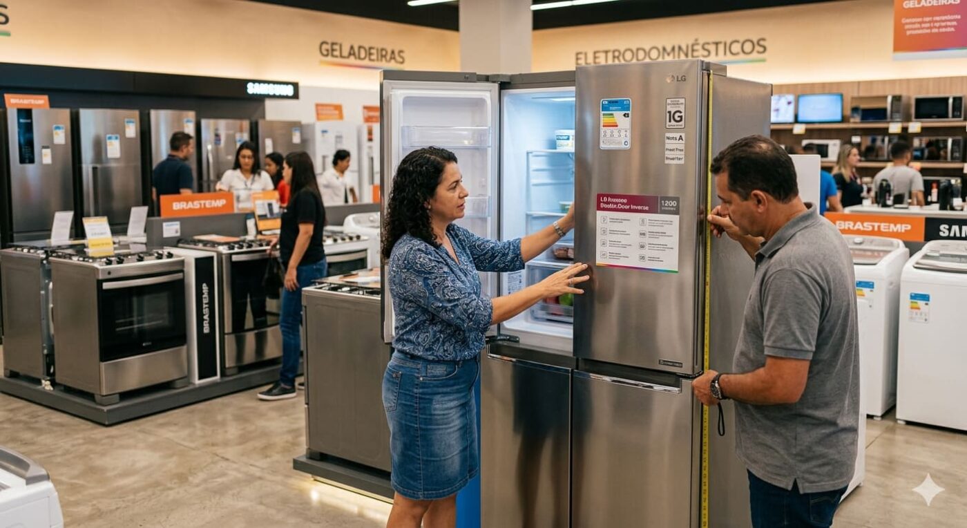 comprar uma geladeira