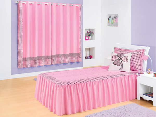 8954232916 clarinha colcha cortina rosa 1